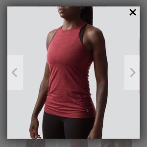 Born Primitive Edge tank in maroon